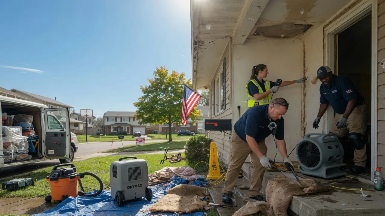 Water Damage Restoration in Ennis, TX near me